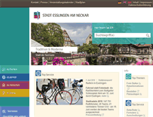 Tablet Screenshot of esslingen.de